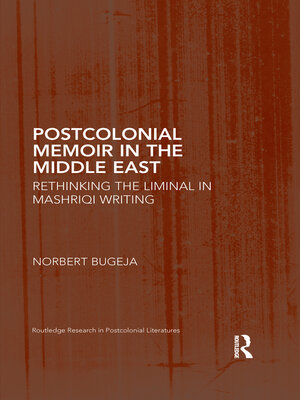 cover image of Postcolonial Memoir in the Middle East
